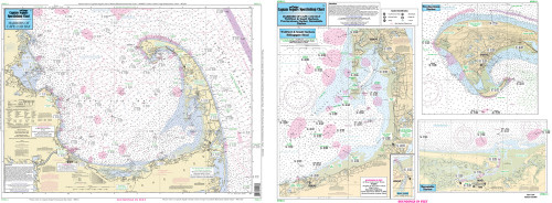 Captain Segull Chart - Harbors of Cape Cod- MA