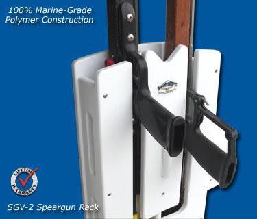Deep Blue Marine Speargun Rack - 2 Guns
