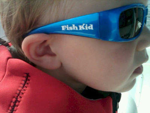 Youth Fishing Sunglasses, Kids Blue Sunglasses