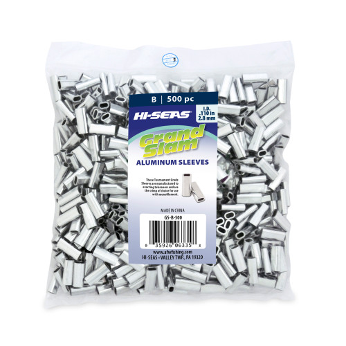 Hi Seas Aluminum Sleeve-B 500 Pack