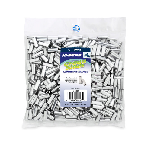 Hi Seas Aluminum Sleeve-C 500 Pack