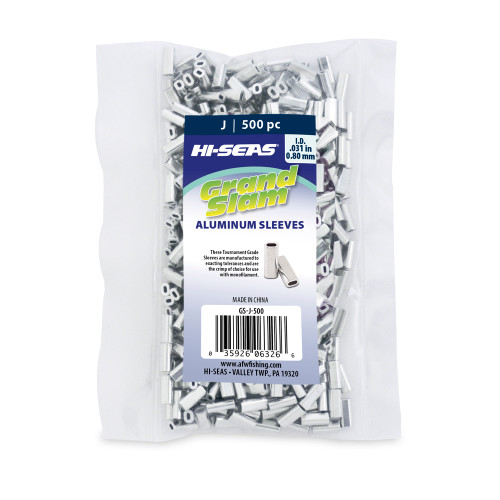 Hi Seas Aluminum Sleeve-J 500 Pack