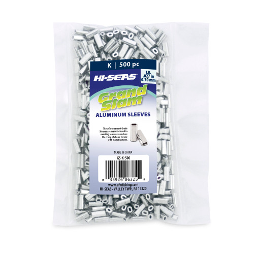 Hi Seas Aluminum Sleeve-K 500 Pack