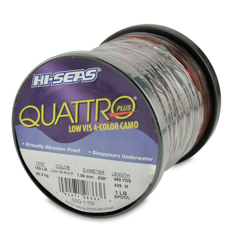 Hi Seas Quattro Plus 1 Pound Spool #100