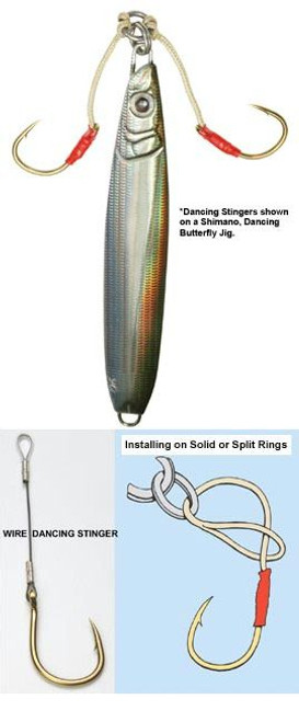 Owner Dancing Stinger Hooks Item# 5284T-101