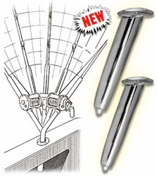 Rupp Marine Standard Swivel Holder- VerticAL