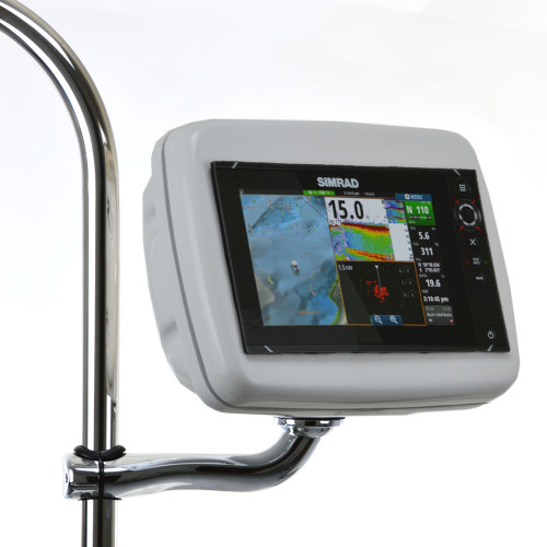 Navpod RMX4808 RailMount Pre-Cut f\/Simrad NSS8\/B&G Zeus T8