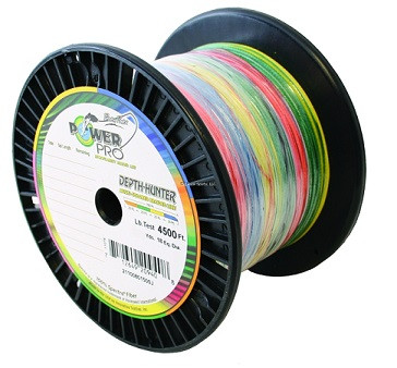 PowerPro Depth Hunter Braided Fishing Line - 1000 ft