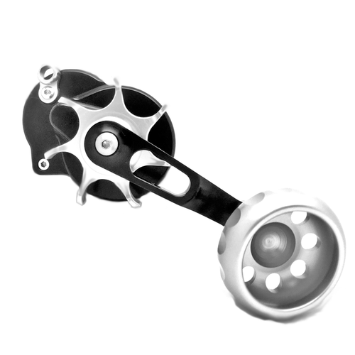 Seigler Reel Star Mag Star Drag SM Black w/ Silver Accents RH