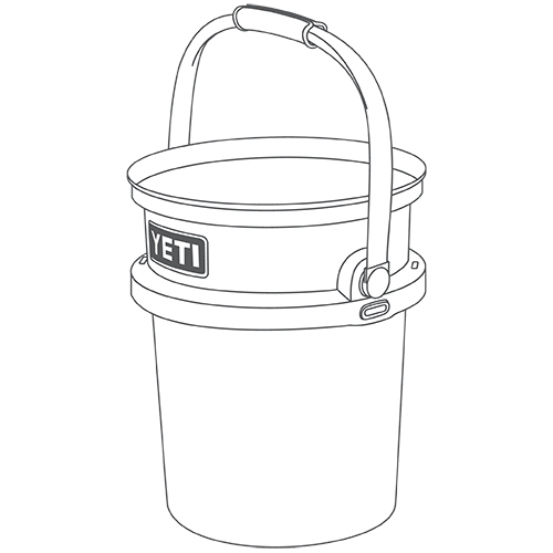 YETI, LoadOut 5-Gallon Bucket - Zola