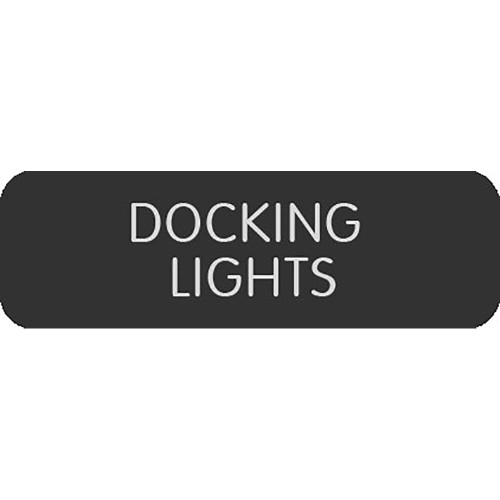 Blue Sea Large Format Label - "Docking Lights"