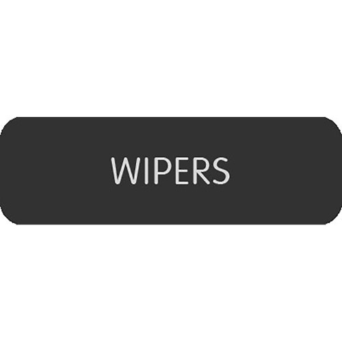 Blue Sea Large Format Label - "Wipers"