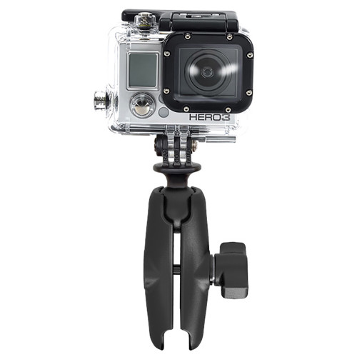 RAM Mount GoPro Hero Adapter with Double Socket Arm