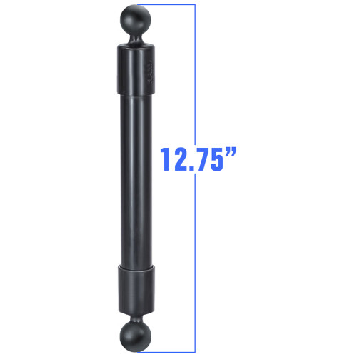 RAM Mount 12.75" Long Extension Pole w\/2 1" Balls