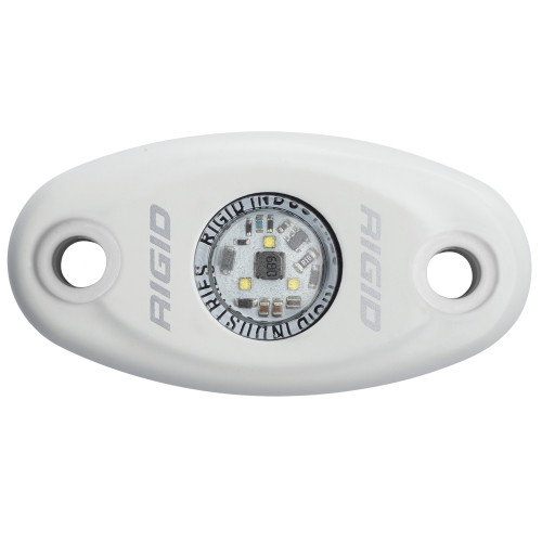 Rigid Industries A-Series White Low Power LED Light - Single - Natural White