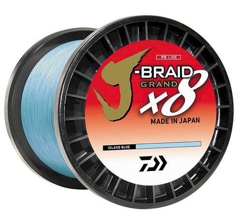 Daiwa J-Braid X8 Grand 3000yd Island Blue