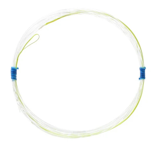R&R Wind On Leader 200Lb 25' Clear w/ Hi Vis Loops