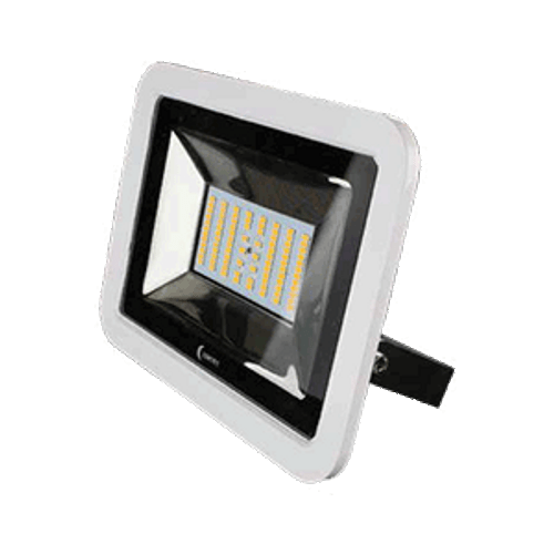 Lunasea Ultra Thin Outdoor LED Flood Light White 4500-4800 Lumens