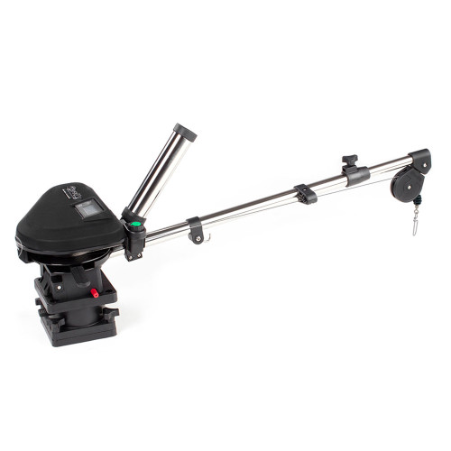 Scotty 2106 HP Depthpower Electric Downrigger 60 SS Telescoping Boom w\/Swivel Base - Single Rod Holder
