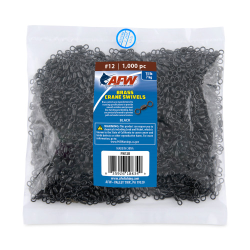 AFW Brass Crane Swivel 1000 Pack