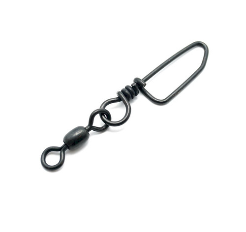 AFW Coastlock Snap Swivels - Black - 75lb - 1000 Bulk Pack
