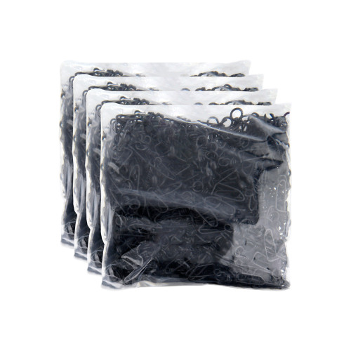 AFW Coastlock Snap Swivels - Black - 350lb - 1000 Bulk Pack (FCLSS350B)