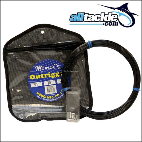 Momoi's Outrigger Line - 50yd Black (11706)