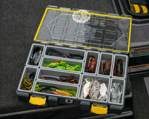 BUZBE iSH09-M461146mn Colony 28D (Deep) Modular Tackle Box, Crank Bait  Storage, Saltwater Lure Storage, Large Lure Storage, Swimbait Storage,  Hardbai