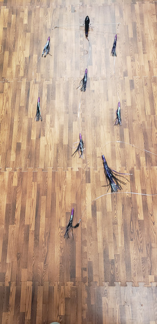 Carlson Outsider Spreader Bar - Black/Purple Hard Heads - Starboard