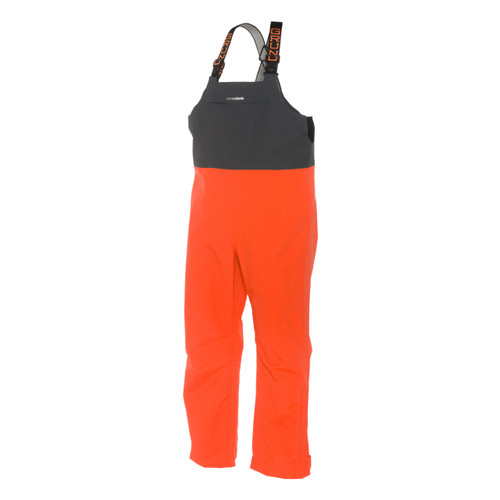 Grundens Full Share Bib - Orange/Gray