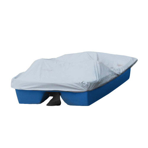 Carver Poly-Flex II Styled-to-Fit Boat Cover f\/78" 5-Seater Paddle Boats - Grey