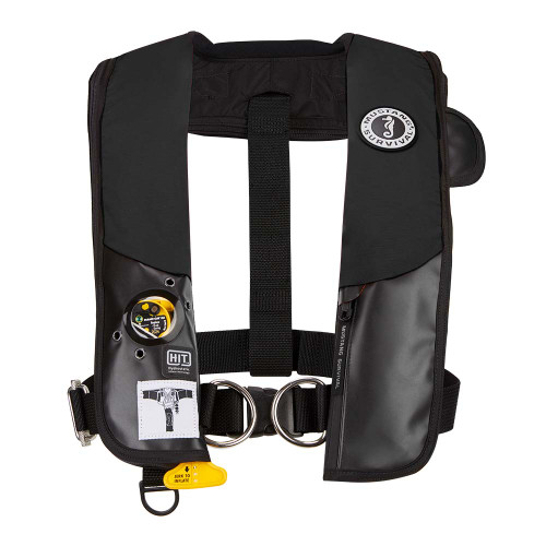 Mustang HIT Hydrostatic Inflatable Automatic PFD w\/Harness - Black