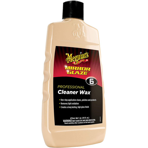 Meguiars M6 Mirror Glaze Cleaner Wax - 16oz