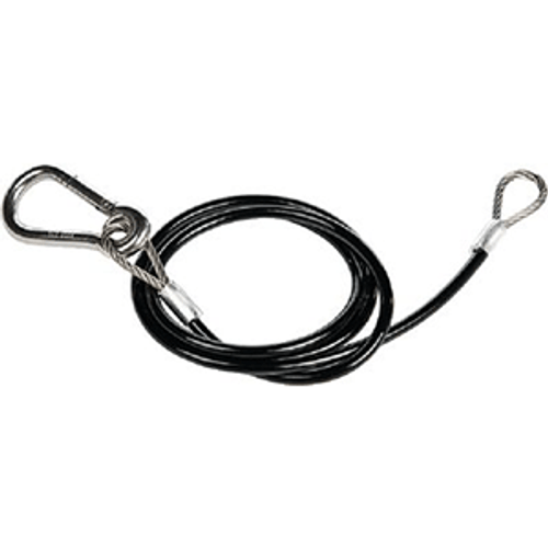 Panther Outboard Safety Cable Stainless Steel f\/Motor Bracket