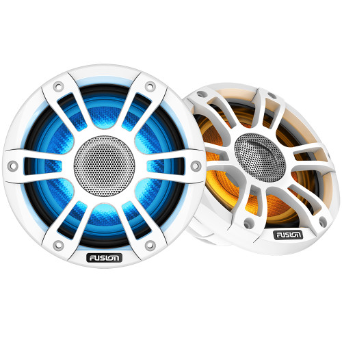 Fusion Signature Series 3i 6.5" CRGBW Sports Speakers - White