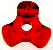 Abaco Tackle - Tri Beads - 50 Pack - Red (ABA-TB-50- R)