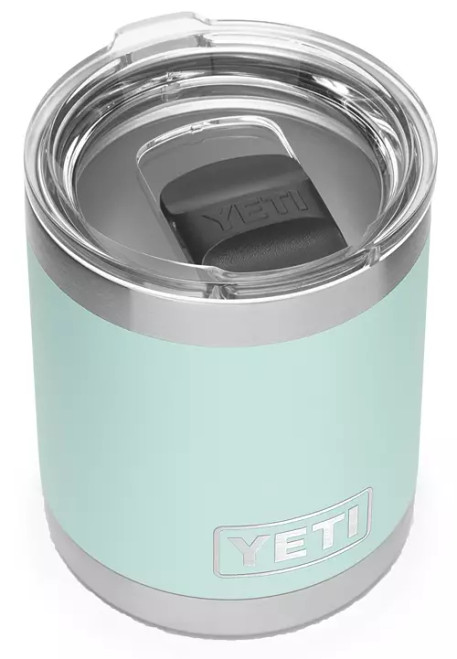 Yeti Rambler 10oz Rambler Lowball - Sea Foam Green