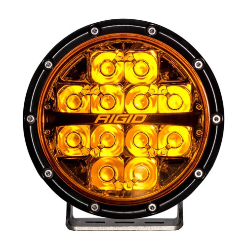 RIGID Industries 360 Series 6" Spot w\/Amber Pro Lens - Pair