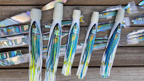 Pakula Wombat 3D Fish Print Lure - Skipjack Tuna