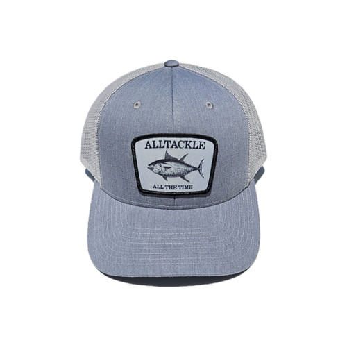 Alltackle Hat - All The Time Bluefin - Gray/White