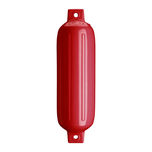 Polyform G-4 Twin Eye Fender 6.5" x 22" - Classic Red