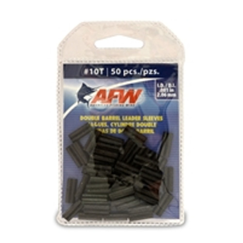 AFW Double Barrel Sleeves  Black Size #4F8 100 Pack