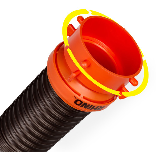 Camco RhinoFLEX 5 Sewer Hose Extension w\/Swivel Bayonet  Lug