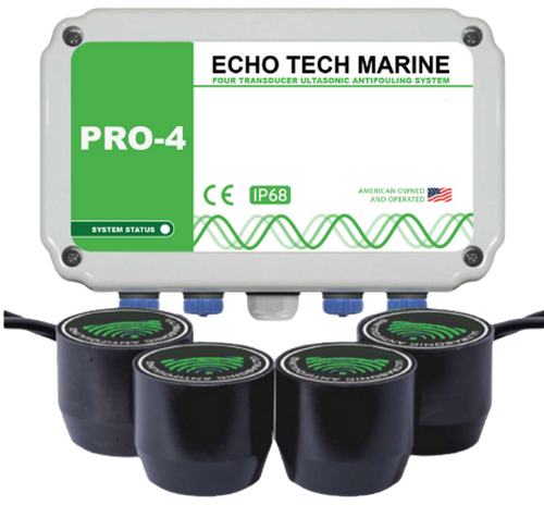 Echo Tech Ultrasonic Antifouling System - HD - 4 Transducers (PRO-4-12V)