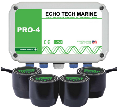 Echo Tech Ultrasonic Antifouling System - HD - 4 Transducers (PRO-4-12V)