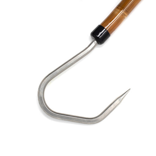 Seaworx Calcutta Bamboo Gaff 6' 4" Winthrop Hook 