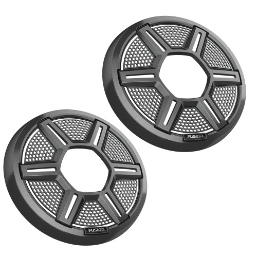 Fusion Apollo 6.5" Shielded Grey Speaker Grilles (Pair)