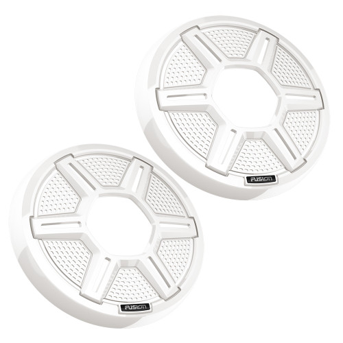 Fusion Apollo 6.5" Shielded White Speaker Grilles (Pair)