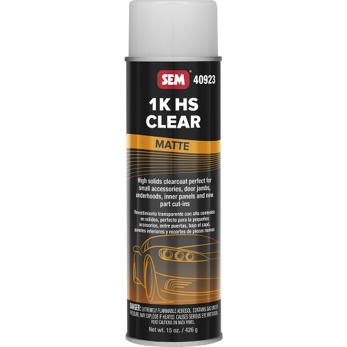 SEM 1K HS Clear - 20oz Aerosol Can - Matte Finish