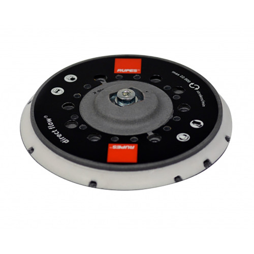 RUPES Backing Pad 150mm\/6" Velcro Pad Multihole M8 Hard-H 12mm f\/ER-BR-RH Tools